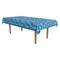 Beistle; Beistle Mermaid Scales Underwater Disposable Tablecloth – 108” – Blue and Green – Pack of 12; Category:Tablecloths; Image:2